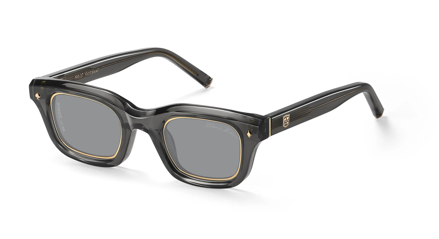 No.27 "Gotham" Limited Edition Sunglasses - Stormy Grey Color
