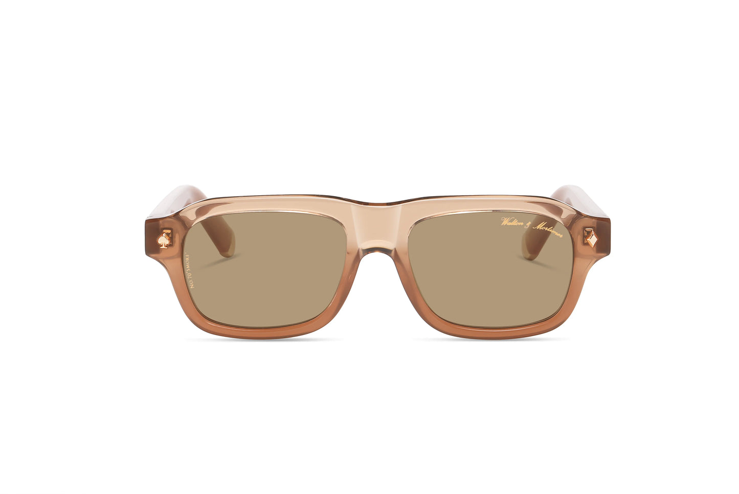 Walton & Mortimer No.70 “Smoke” – Onyx Ombre Limited Edition Sunglasses