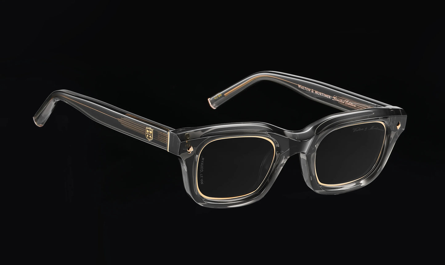 No.27 "Gotham" Limited Edition Sunglasses - Stormy Grey Color