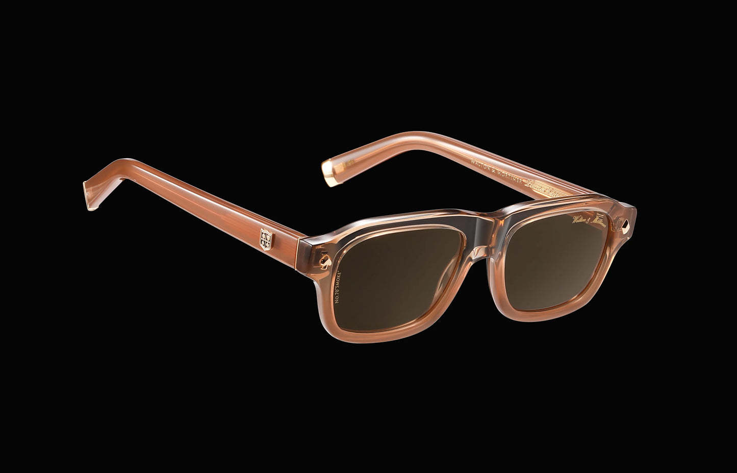 Walton & Mortimer No.70 “Smoke” – Onyx Ombre Limited Edition Sunglasses