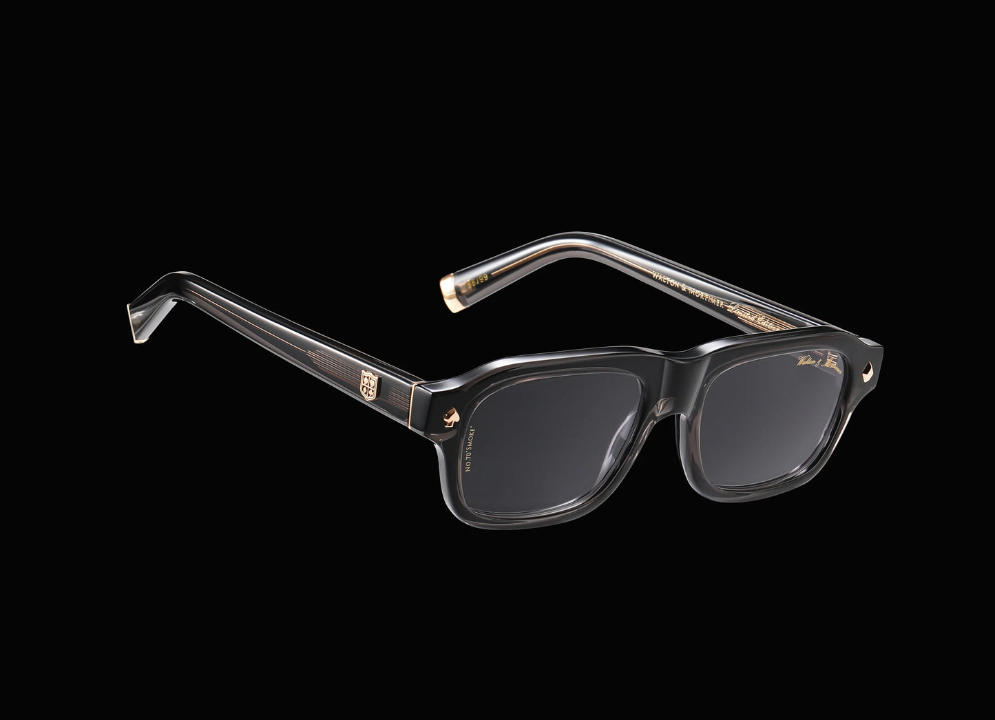 Walton & Mortimer No.70 “Smoke” – Slate Grey Limited Edition Sunglasses