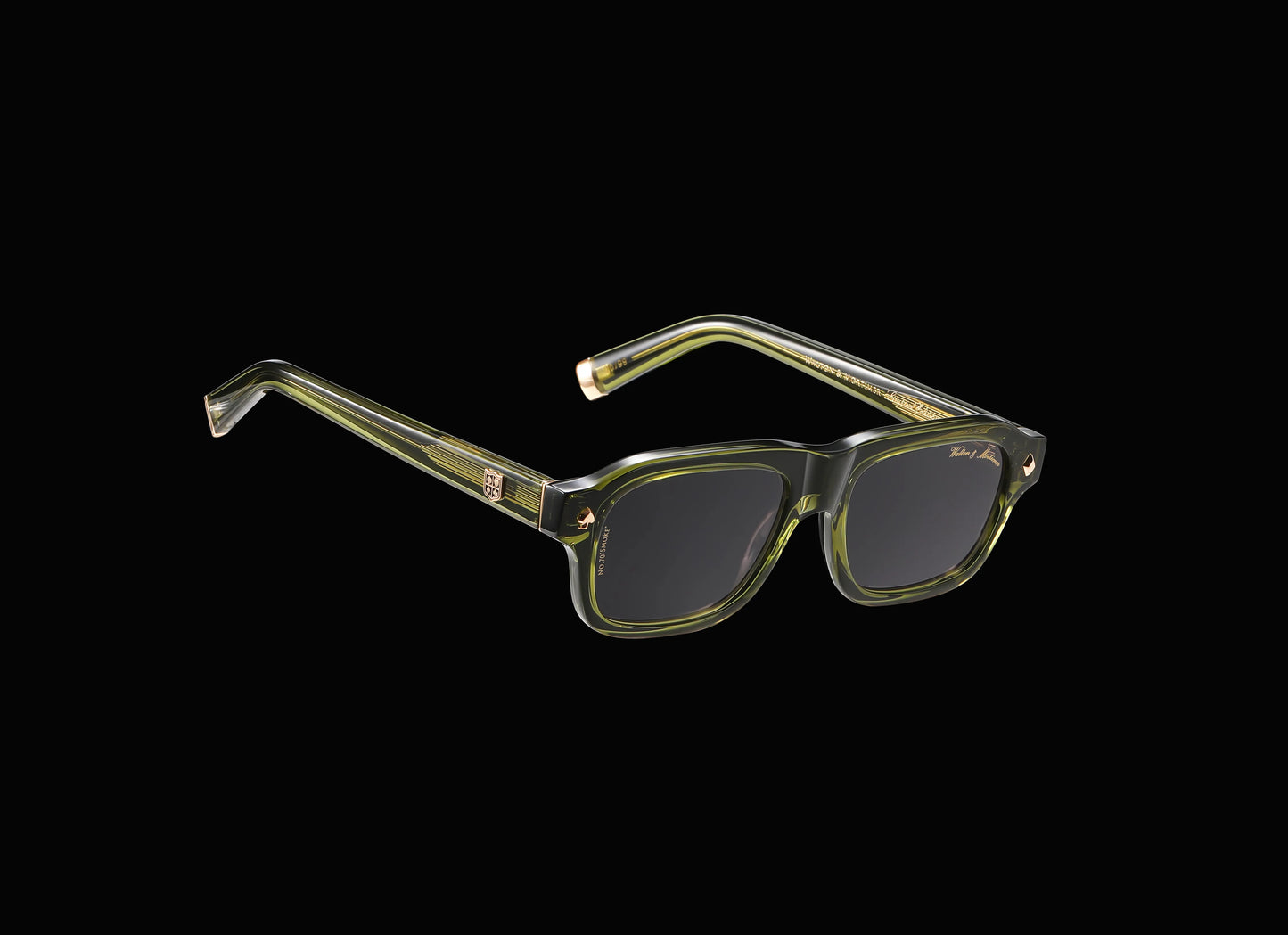 Walton & Mortimer No.70 “Smoke” – Sage Green Limited Edition Sunglasses