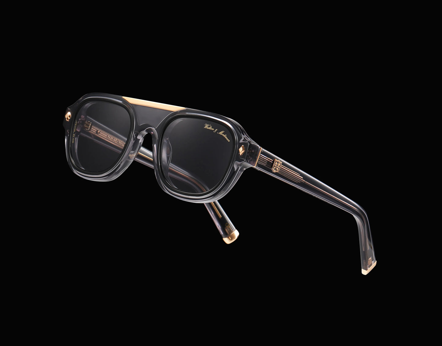 No. 45 "Micro" Limited Edition Sunglasses – Ghost Grey Color