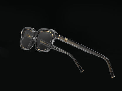 No.28 "Bulletproof" Limited Edition Sunglasses - Moon Gray Color