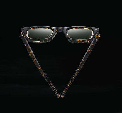 No.27 "Gotham" Limited Edition Sunglasses - Havana Rum Color