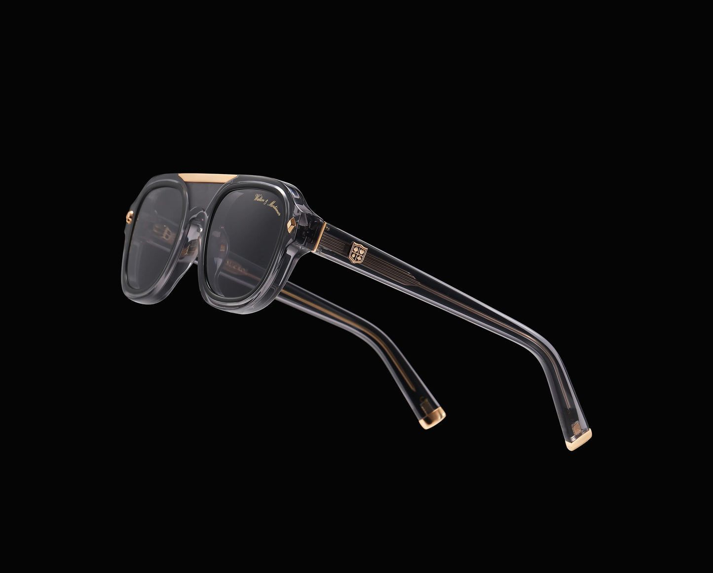No. 45 "Micro" Limited Edition Sunglasses – Ghost Grey Color