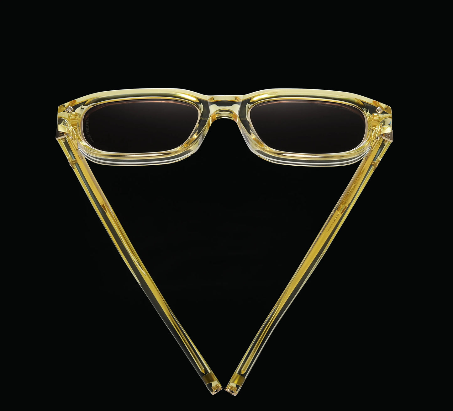 No.28 "Bulletproof" Limited Edition Sunglasses - Champagne Mist Color
