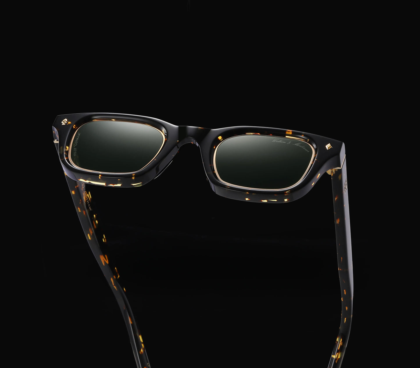 No.27 "Gotham" Limited Edition Sunglasses - Havana Rum Color