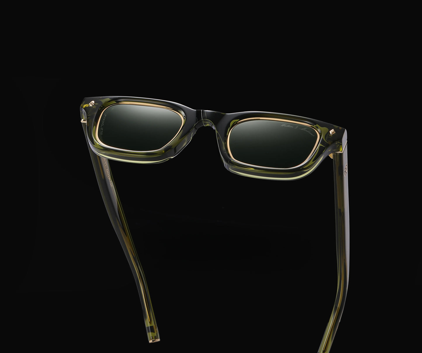 No.27 "Gotham" Limited Edition Sunglasses - Bosco Green Color
