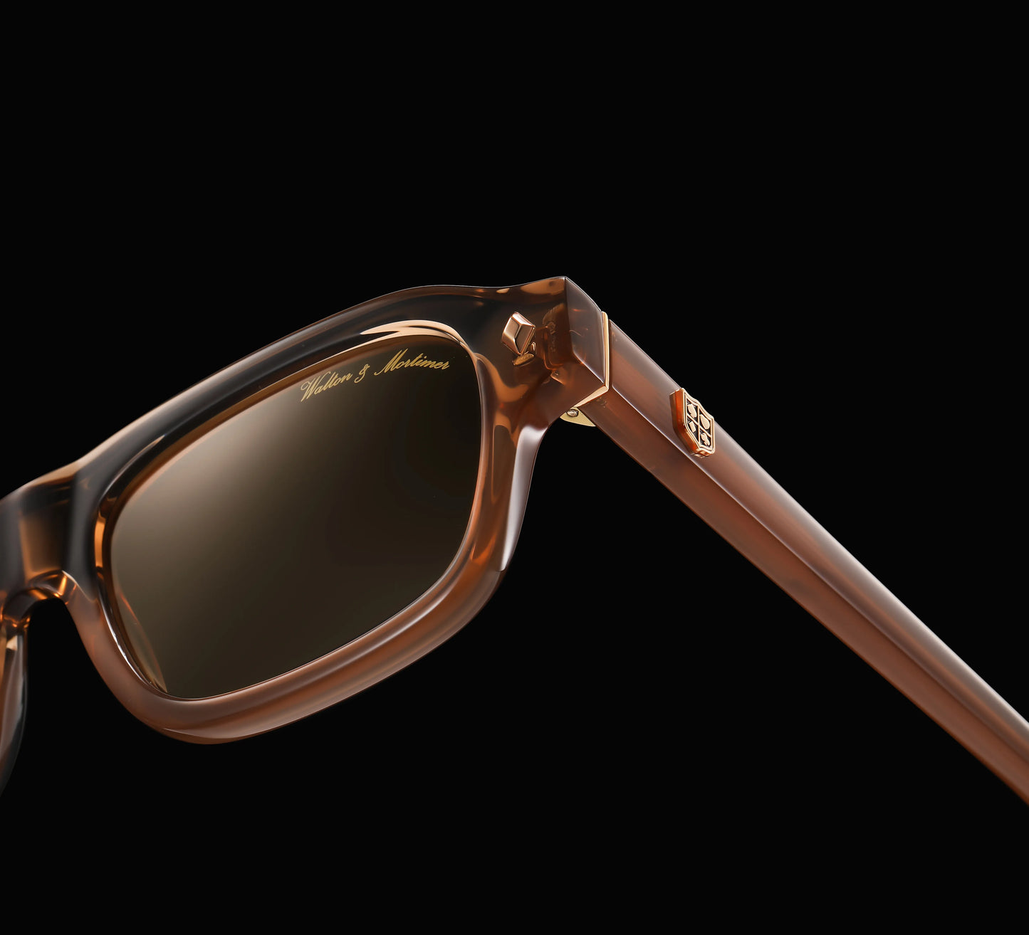 Walton & Mortimer No.70 “Smoke” – Onyx Ombre Limited Edition Sunglasses