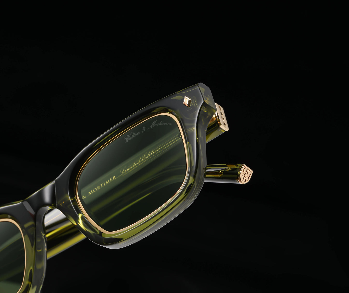 No.27 "Gotham" Limited Edition Sunglasses - Bosco Green Color