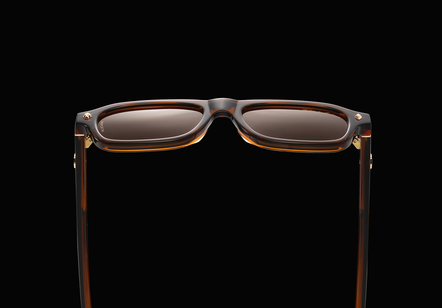 Walton & Mortimer No.70 “Smoke” – Amber Brown Limited Edition Sunglasses