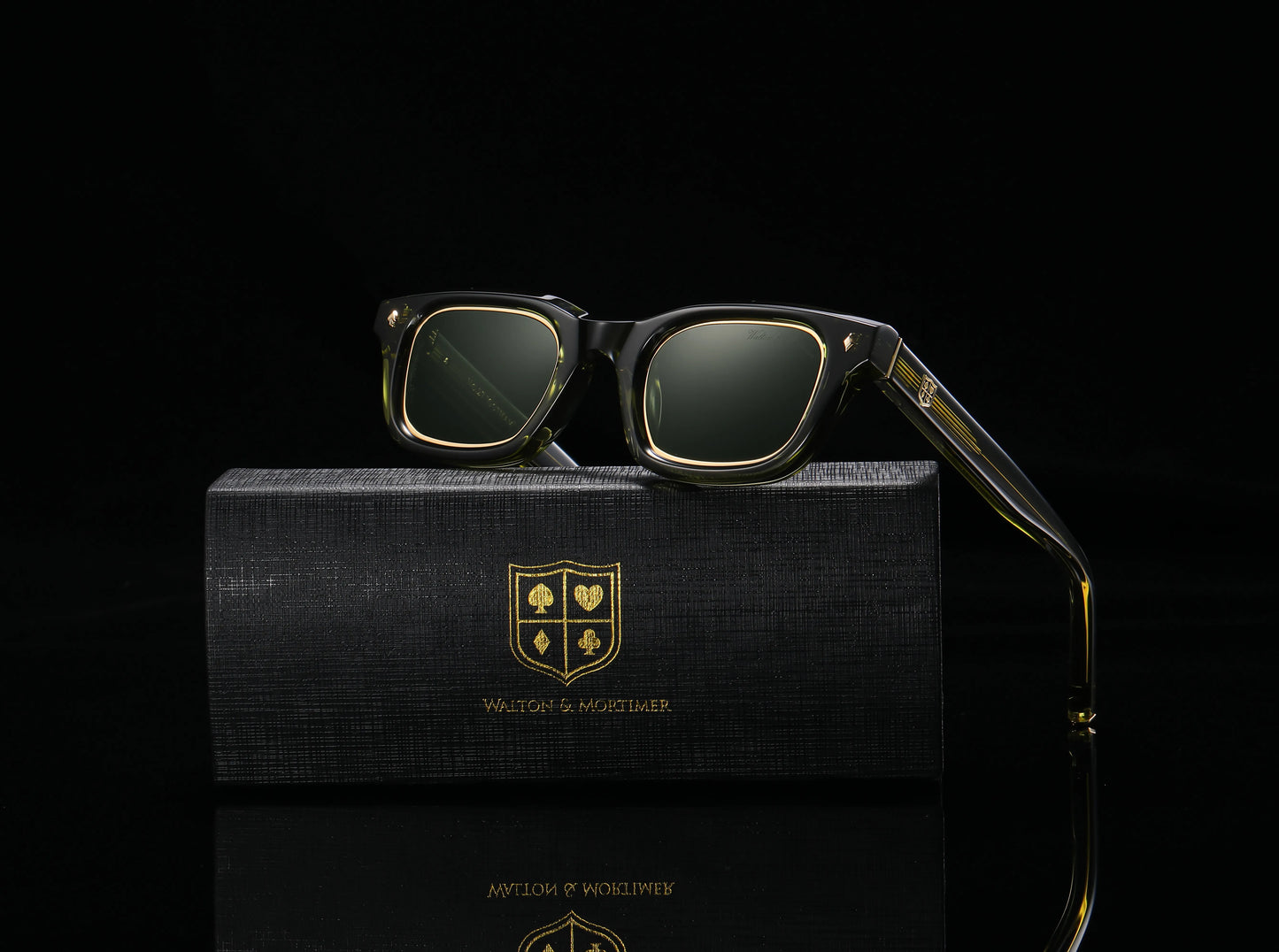 No.27 "Gotham" Limited Edition Sunglasses - Bosco Green Color