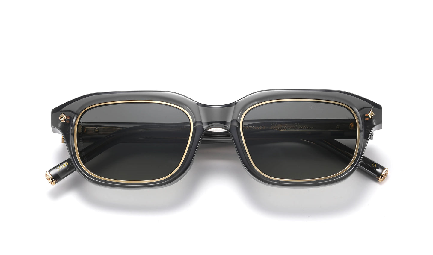 No.28 "Bulletproof" Limited Edition Sunglasses - Moon Gray Color