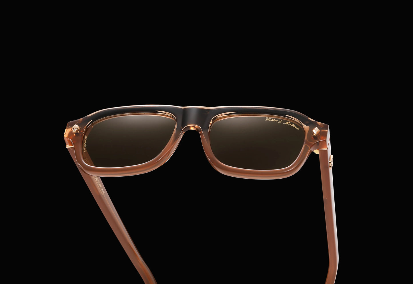 Walton & Mortimer No.70 “Smoke” – Onyx Ombre Limited Edition Sunglasses
