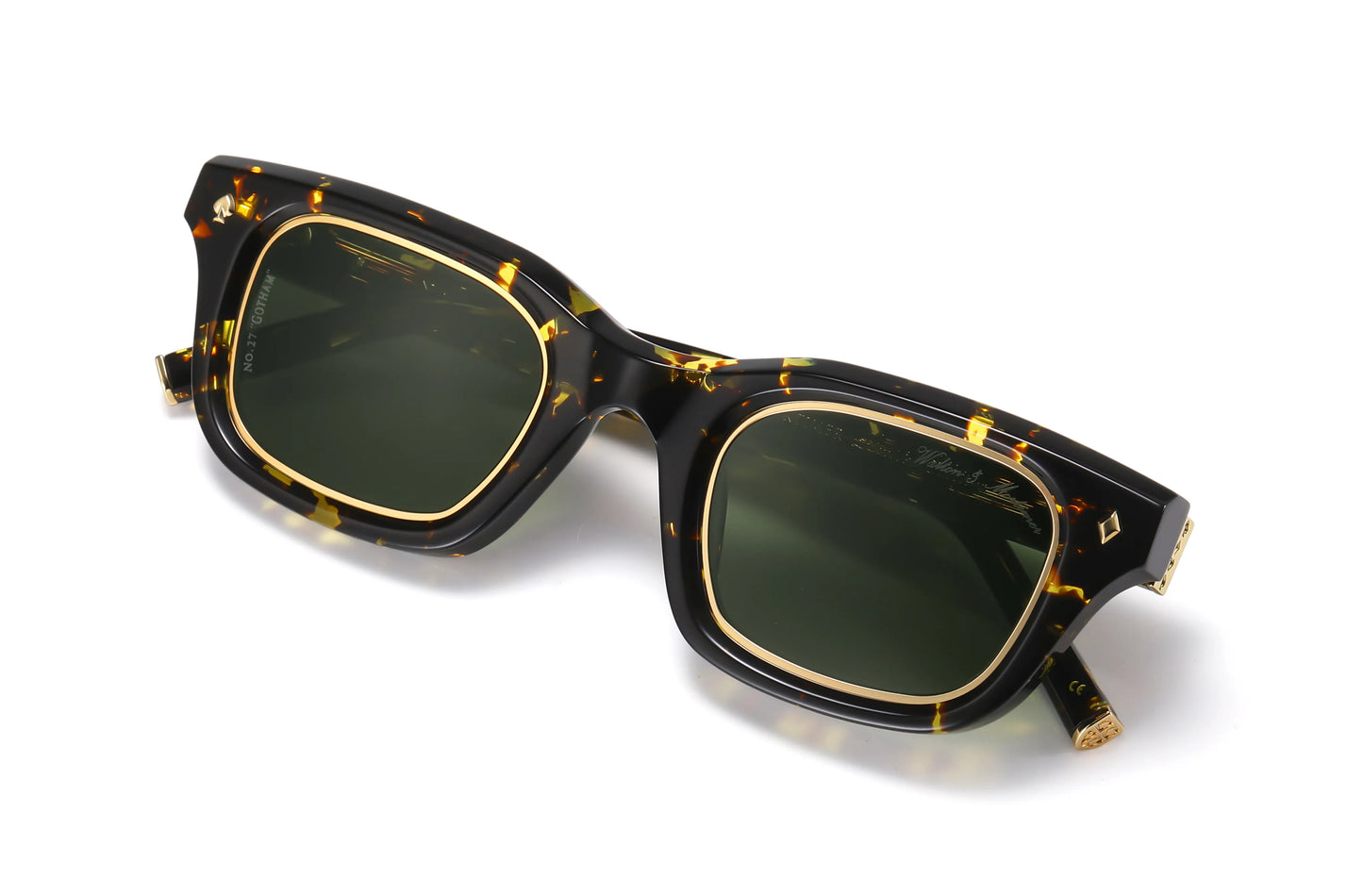 No.27 "Gotham" Limited Edition Sunglasses - Havana Rum Color
