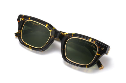 No.27 "Gotham" Limited Edition Sunglasses - Havana Rum Color