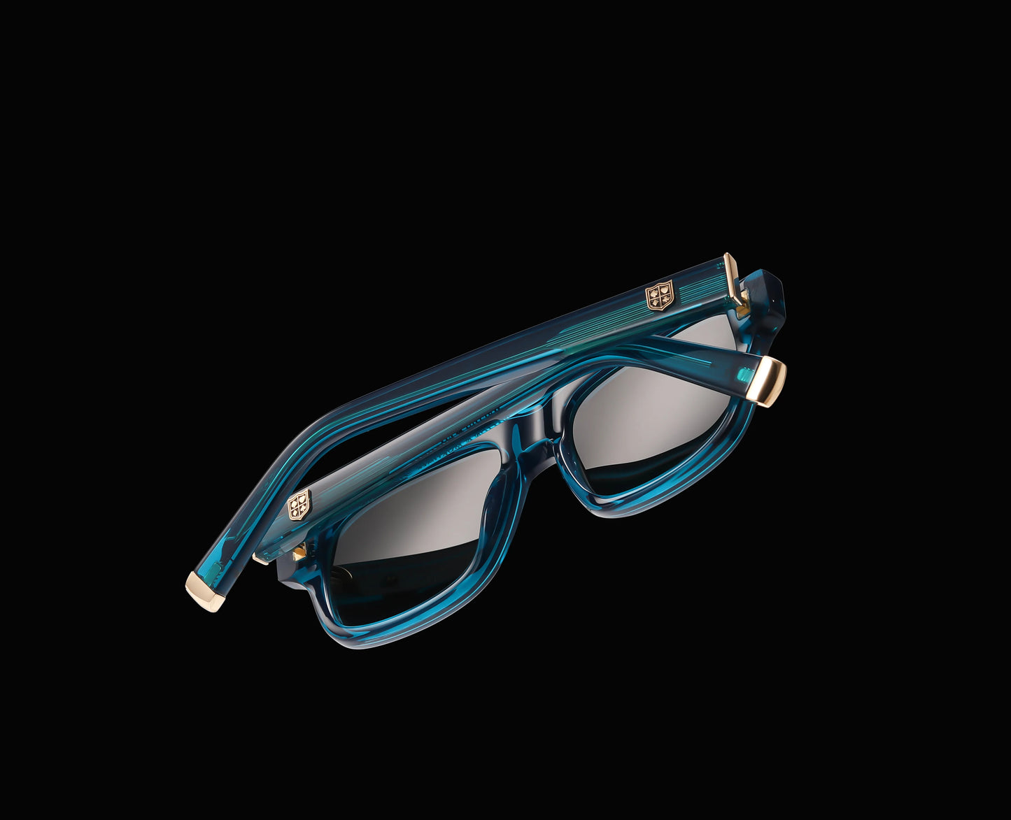 Walton & Mortimer No.70 “Smoke” – Aqua Blue Limited Edition Sunglasses