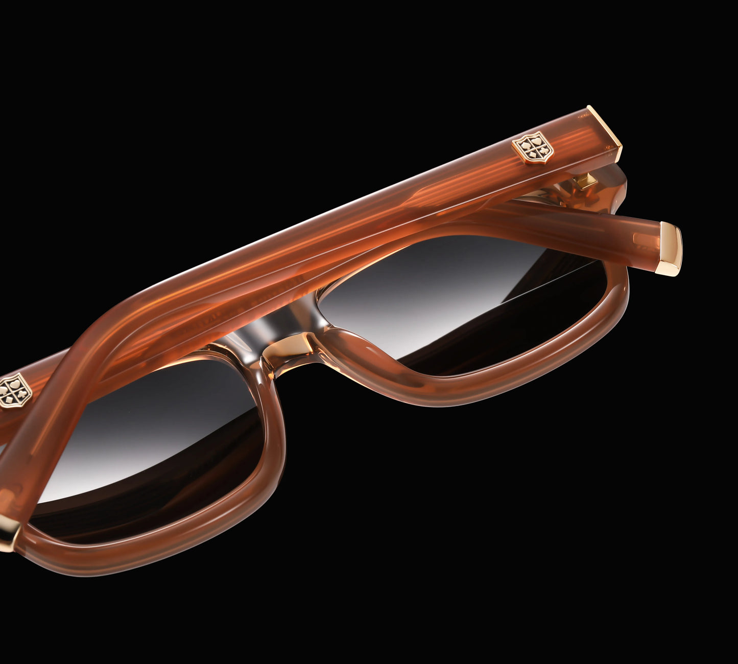 Walton & Mortimer No.70 “Smoke” – Onyx Ombre Limited Edition Sunglasses