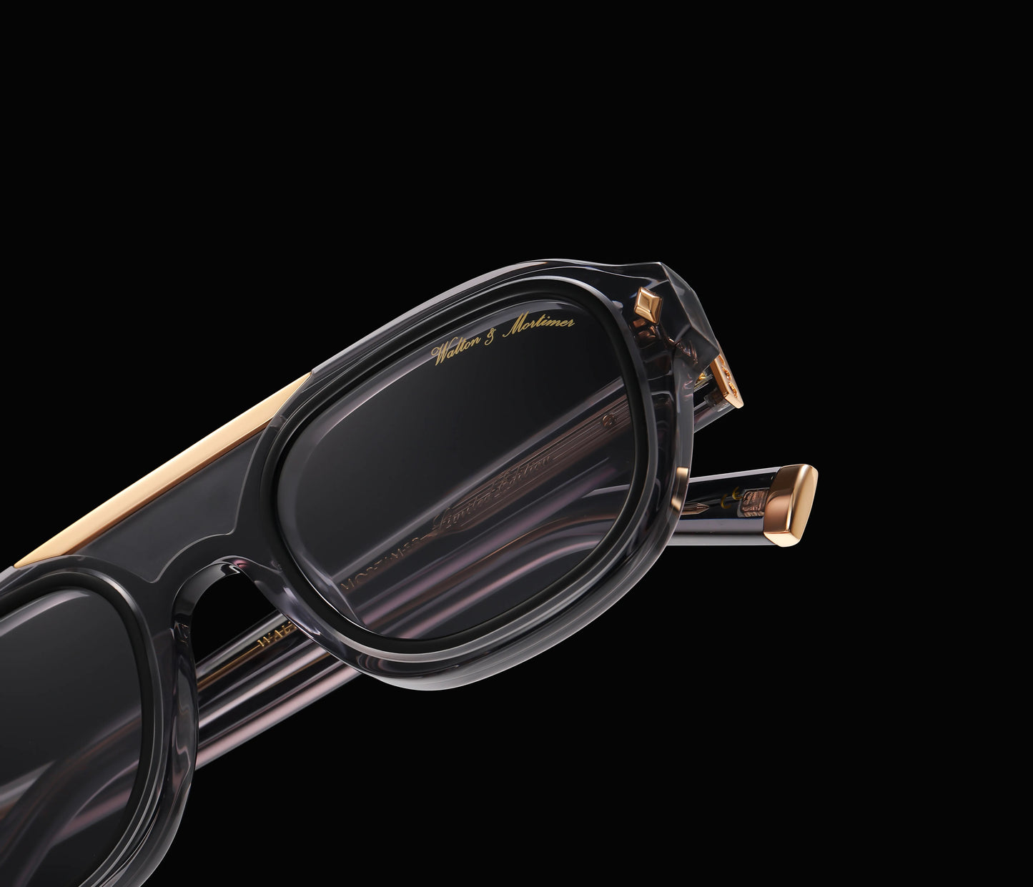 No. 45 "Micro" Limited Edition Sunglasses – Ghost Grey Color