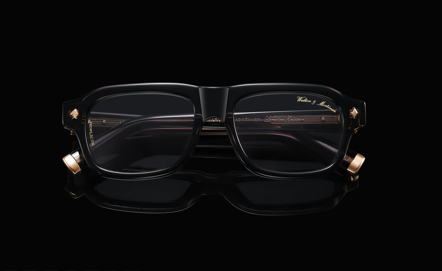 Walton & Mortimer No.70 “Smoke” – Slate Grey Limited Edition Sunglasses
