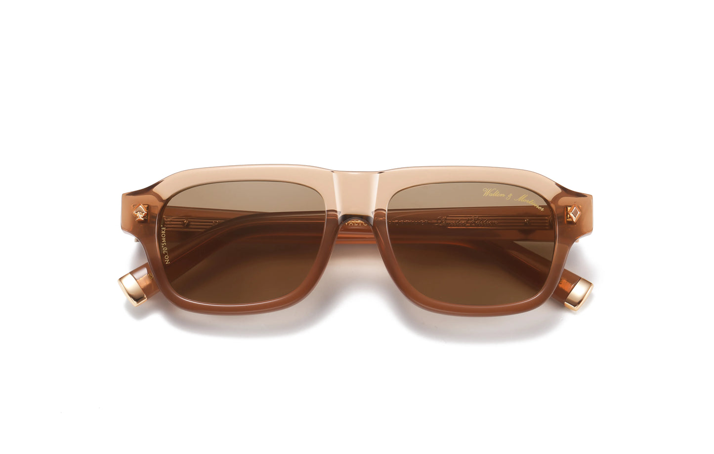 Walton & Mortimer No.70 “Smoke” – Onyx Ombre Limited Edition Sunglasses