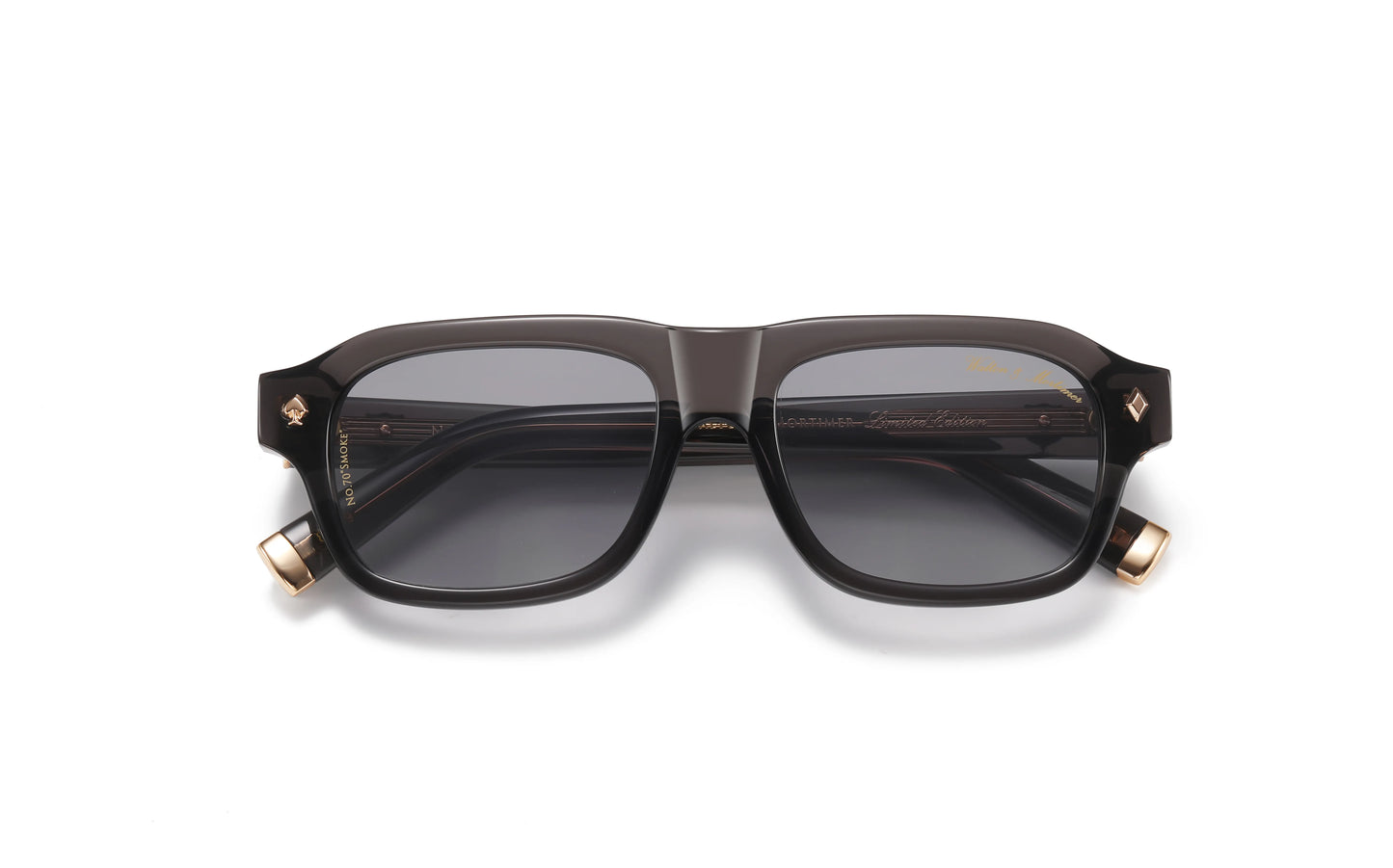Walton & Mortimer No.70 “Smoke” – Slate Grey Limited Edition Sunglasses