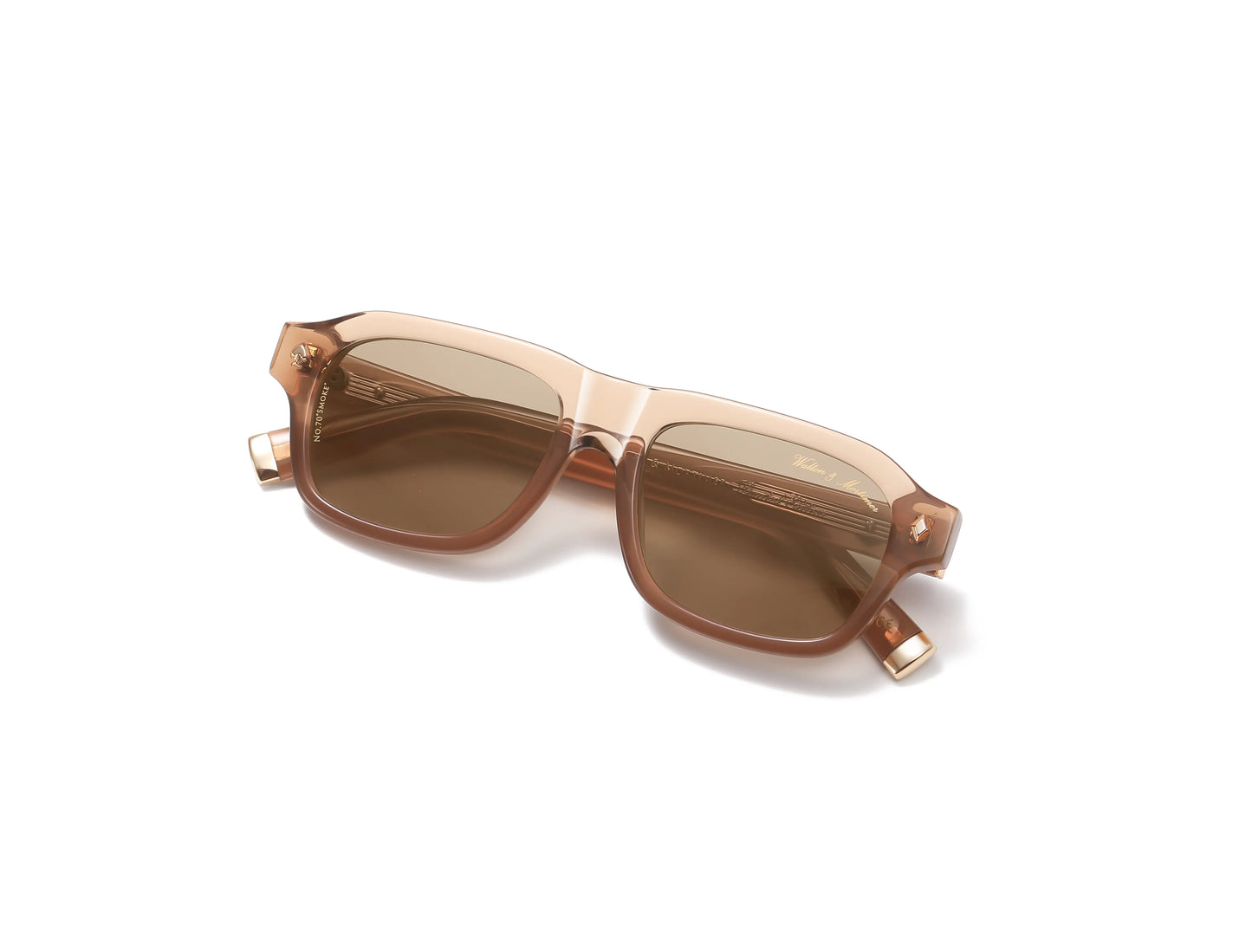 Walton & Mortimer No.70 “Smoke” – Onyx Ombre Limited Edition Sunglasses