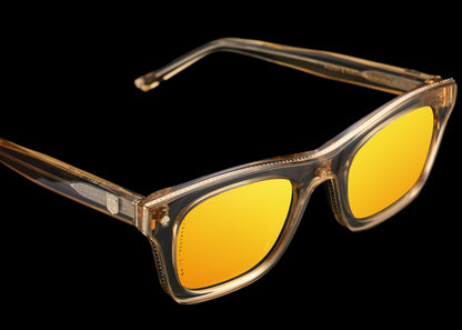 WALTON & MORTIMER® NO. 15 : "VIOLATOR" LUNETTES DE SOLEIL TRANSGOLD ÉDITION LIMITÉE