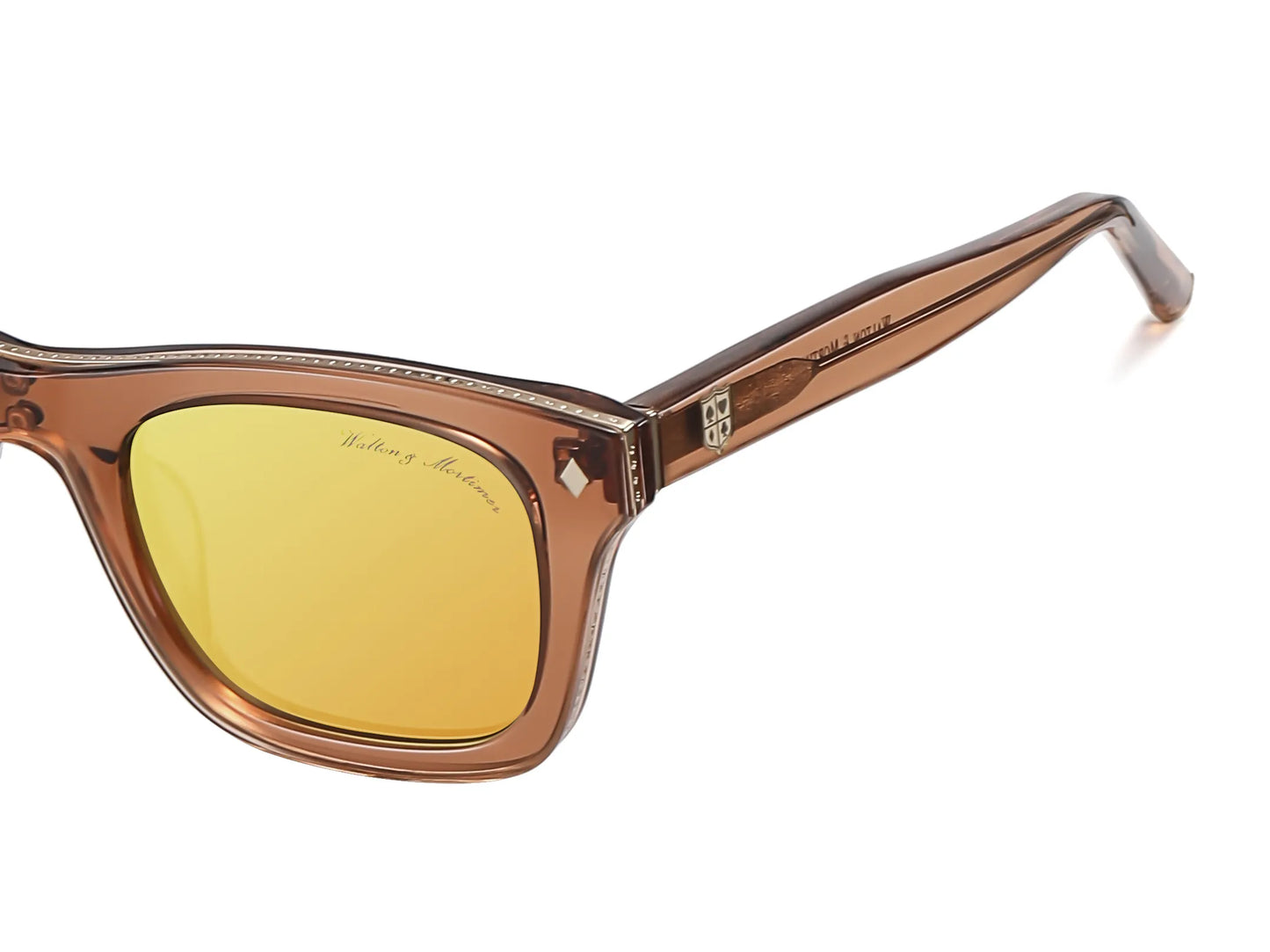 WALTON & MORTIMER® NO. 15: "VIOLATOR" RUBINRØD SOLBRILLE I BEGRÆNSET OPLAG