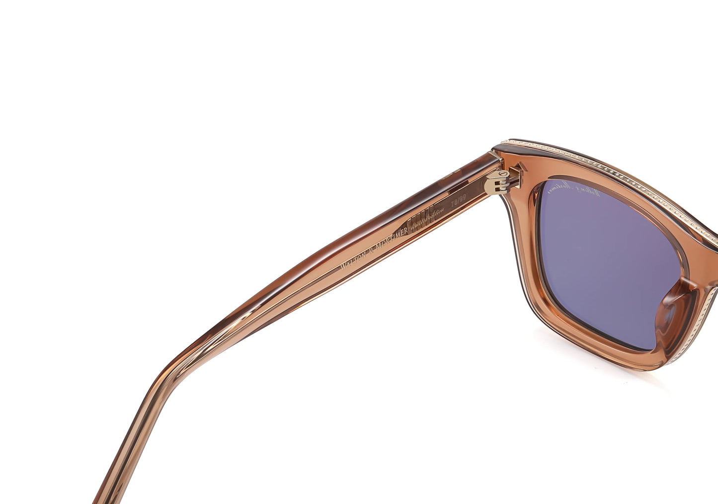 WALTON & MORTIMER® NO. 15: "VIOLATOR" RUBINRØD SOLBRILLE I BEGRÆNSET OPLAG
