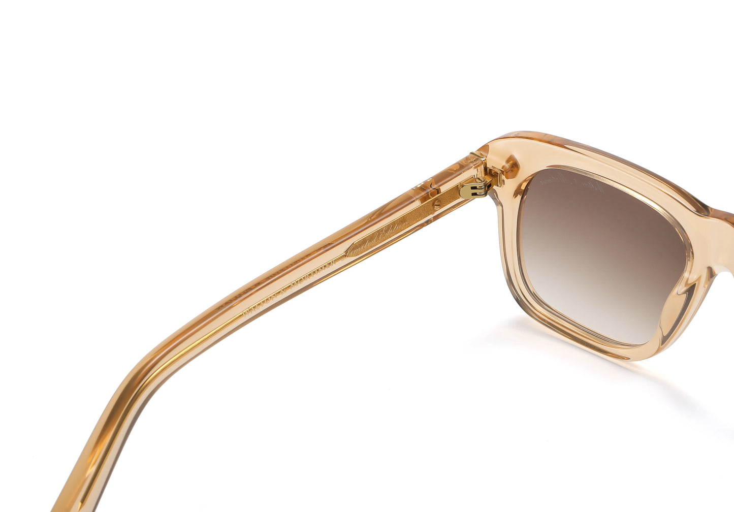 WALTON & MORTIMER NO. 33 “Osaka” CHAMPAGNE GOLD LIMITED EDITION SUNGLASSES