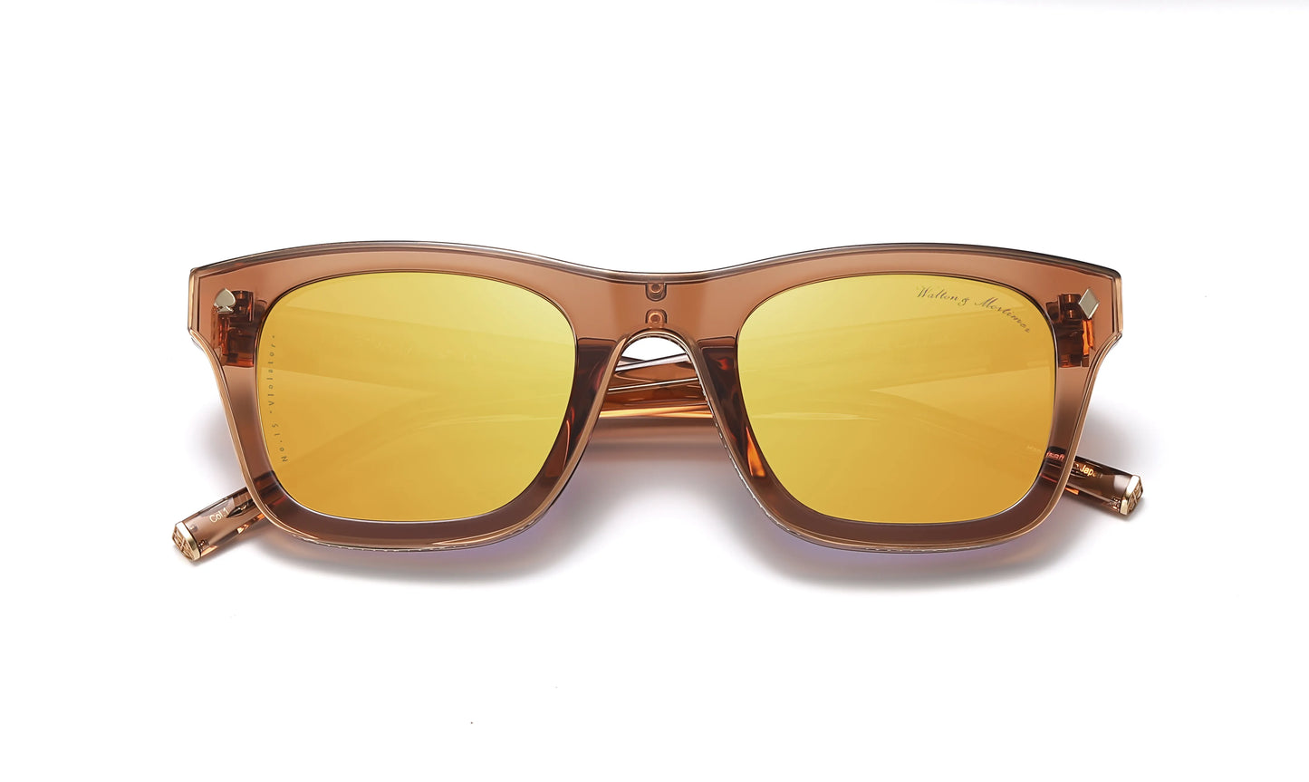 WALTON & MORTIMER® NO. 15: "VIOLATOR" RUBINRØD SOLBRILLE I BEGRÆNSET OPLAG