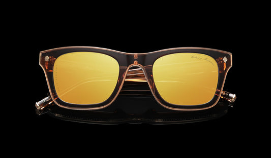 WALTON & MORTIMER® NO. 15: "VIOLATOR" RUBINROTE SONNENBRILLE IN LIMITIERTER AUFLAGE