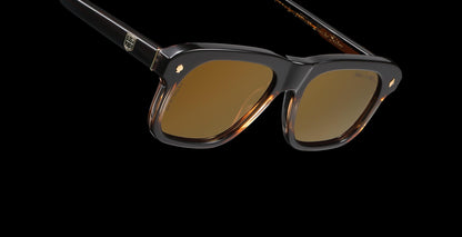 WALTON & MORTIMER® NO. 33 "Osaka" LUNETTES DE SOLEIL HAVANA GOLD ÉDITION LIMITÉE