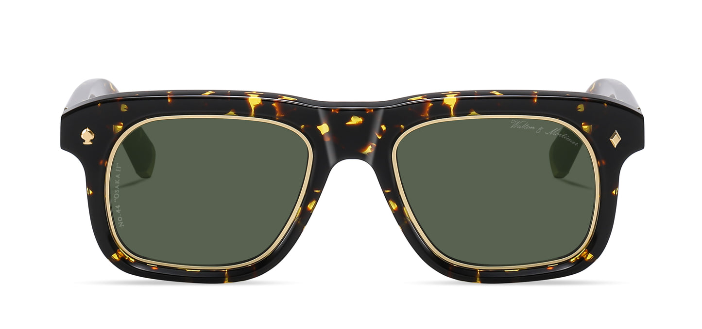 No.44 "Osaka II" Limited Edition Sunglasses - Cuban Havana Color