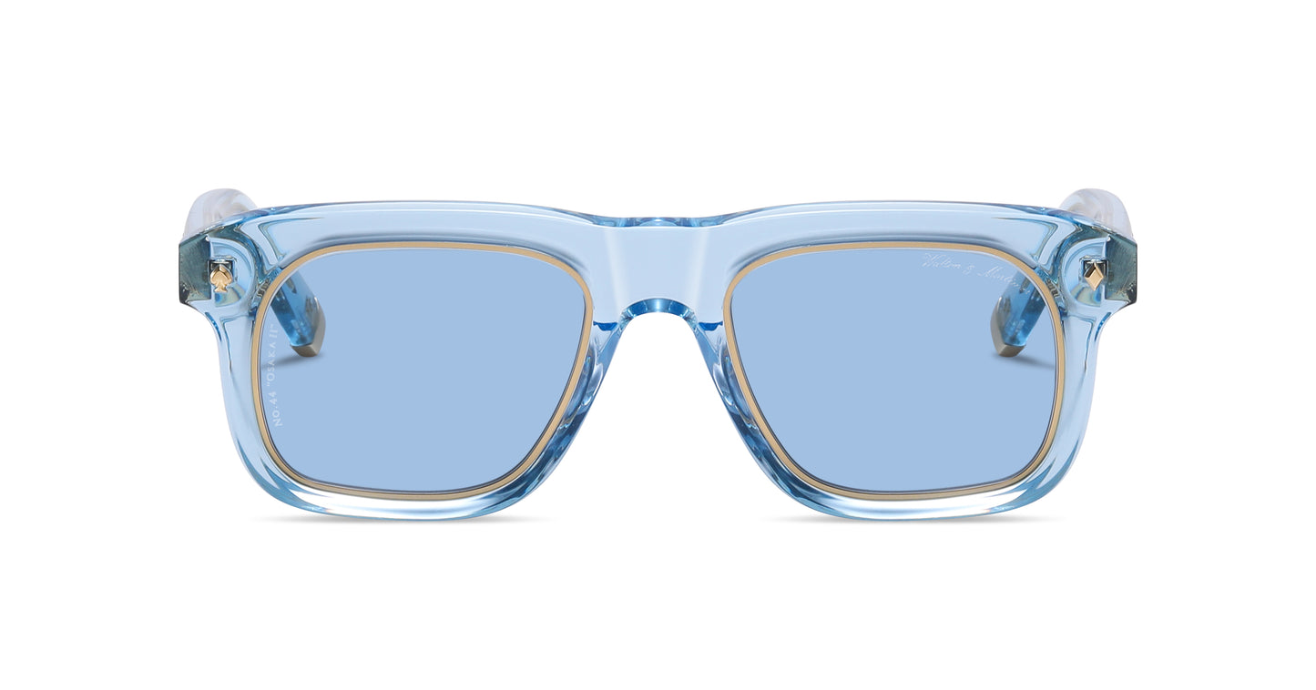 No.44 "Osaka II" Limited Edition Sunglasses - Côte d'Azur Blue Color