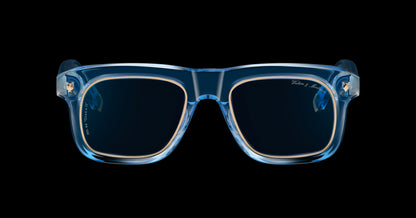 No.44 "Osaka II" Limited Edition Sunglasses - Côte d'Azur Blue Color