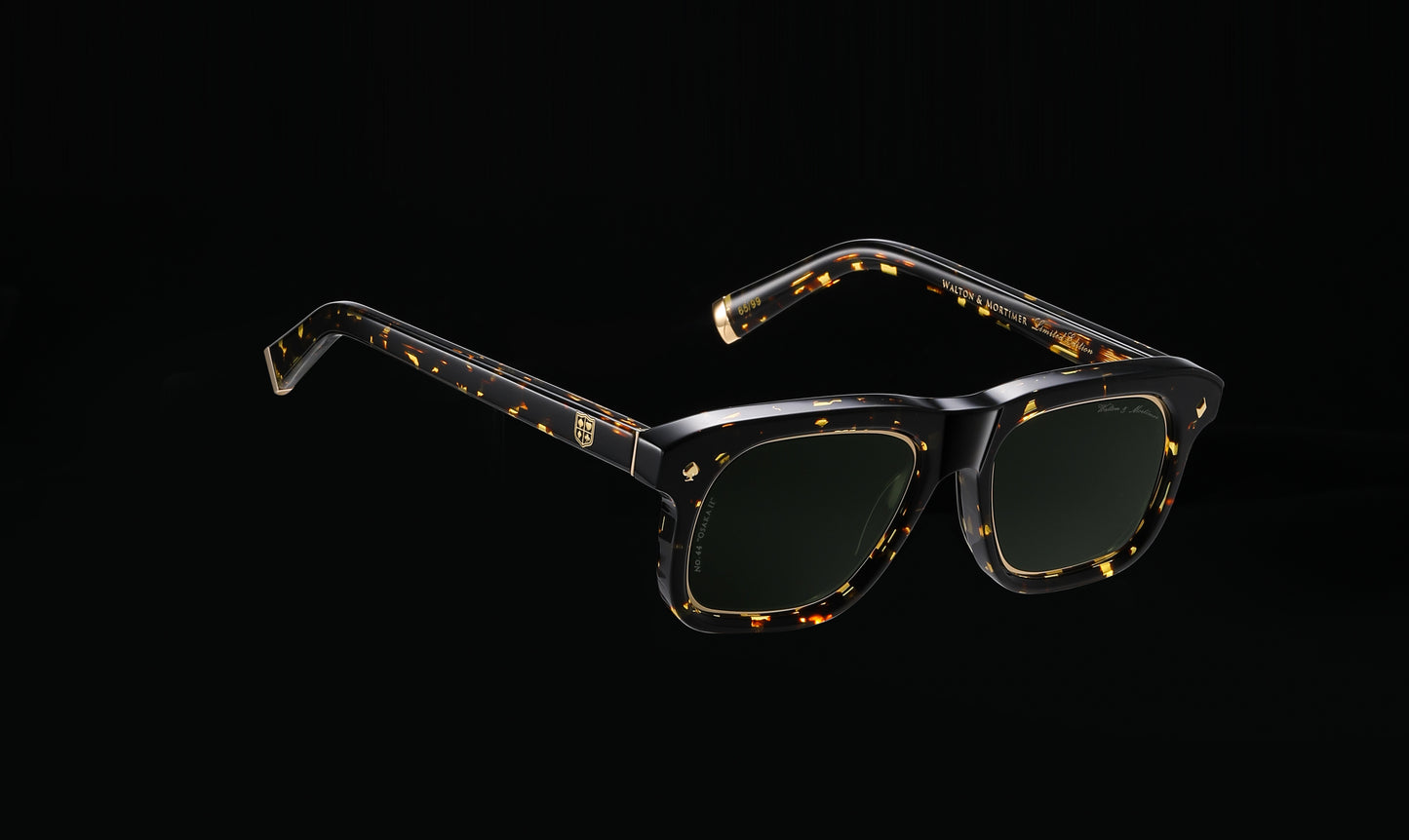 No.44 "Osaka II" Limited Edition Sunglasses - Cuban Havana Color