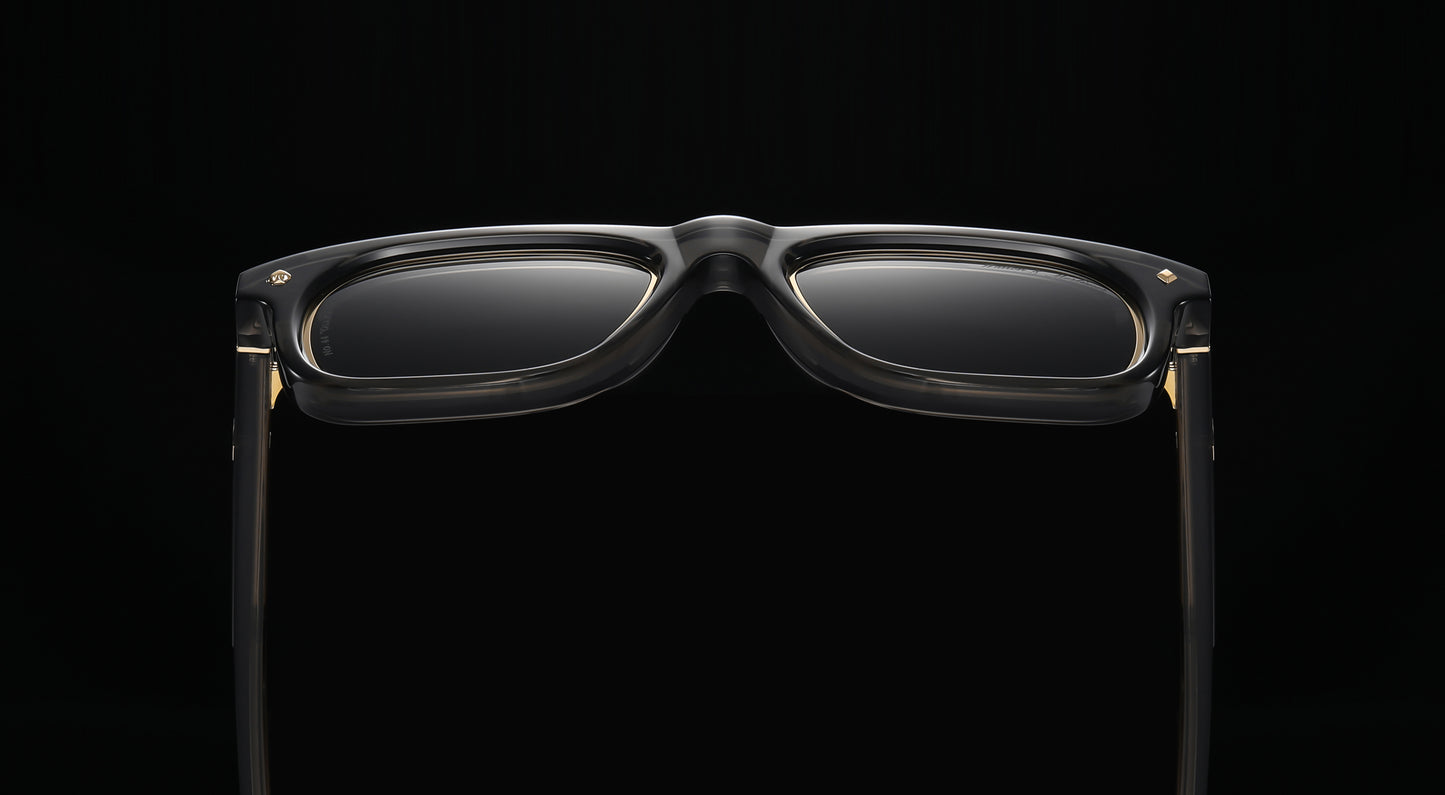 No.44 "Osaka II" Limited Edition Sunglasses - Grey Dark Matter Color