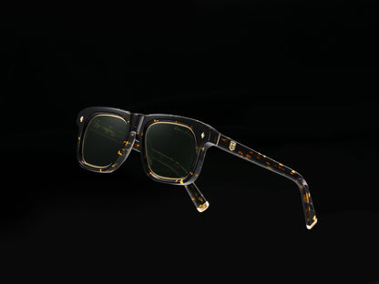 No.44 "Osaka II" Limited Edition Sunglasses - Cuban Havana Color