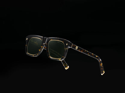 No.44 "Osaka II" Limited Edition Sunglasses - Cuban Havana Color