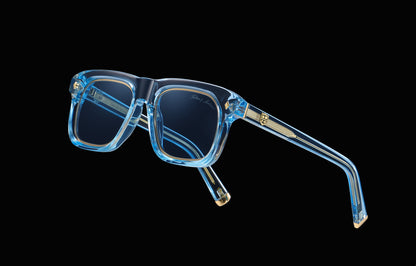 No.44 "Osaka II" Limited Edition Sunglasses - Côte d'Azur Blue Color