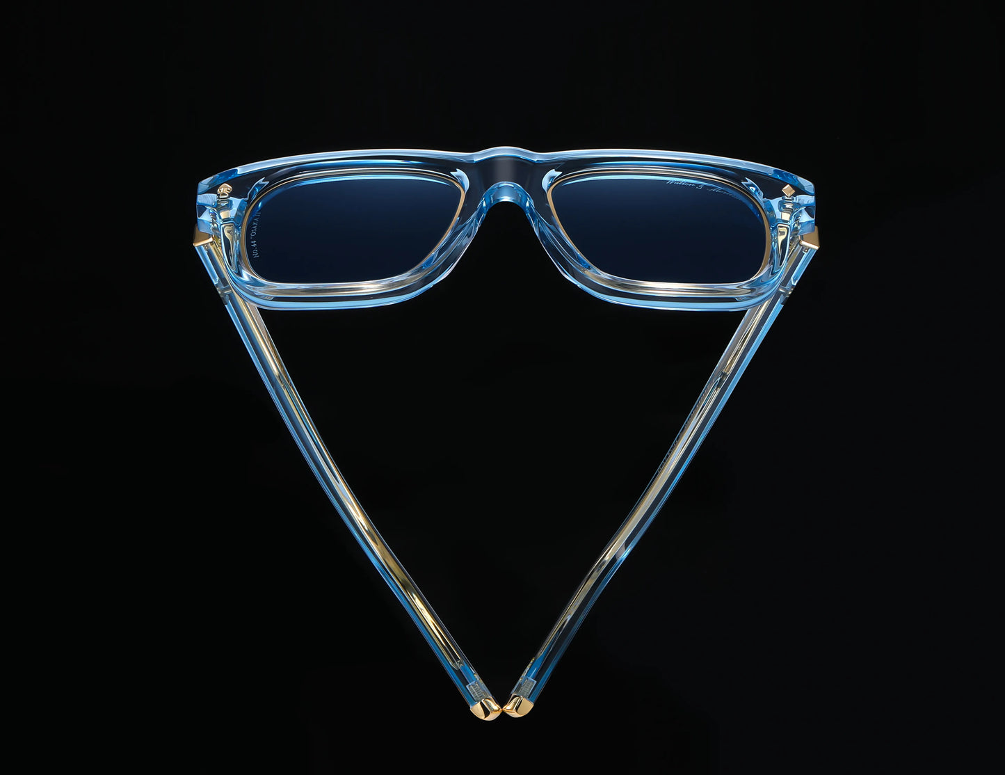 No.44 "Osaka II" Limited Edition Sunglasses - Côte d'Azur Blue Color
