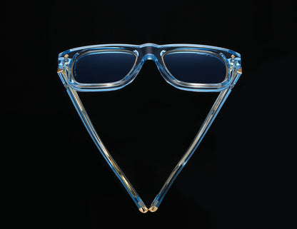 No.44 "Osaka II" Limited Edition Sunglasses - Côte d'Azur Blue Color