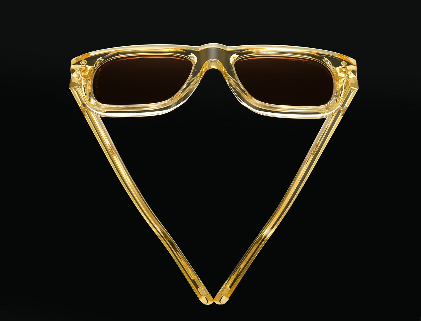 No.44 "Osaka II" Limited Edition Sunglasses - Dazzling Champagne Color