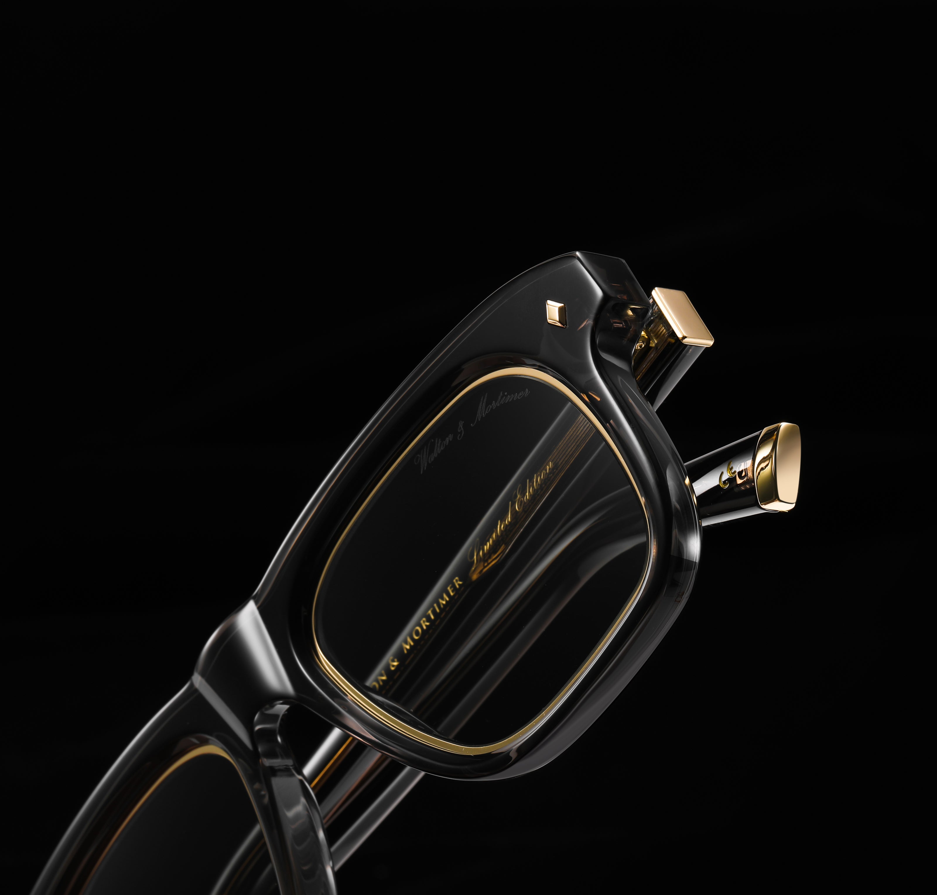 transparent grey sunglasses
