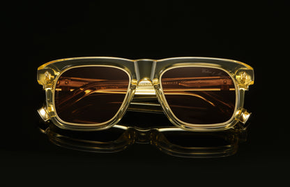 No.44 "Osaka II" Limited Edition Sunglasses - Dazzling Champagne Color