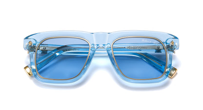 No.44 "Osaka II" Limited Edition Sunglasses - Côte d'Azur Blue Color