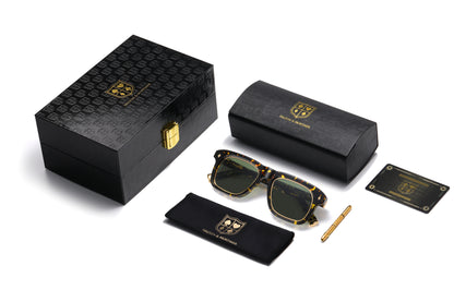 No.44 "Osaka II" Limited Edition Sunglasses - Cuban Havana Color